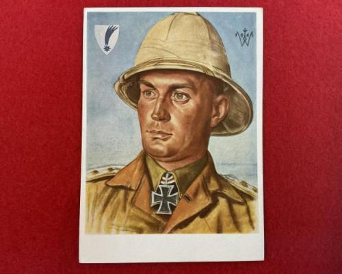 Major Gericke Postcard