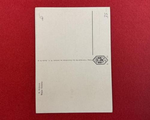 Major Gericke Postcard