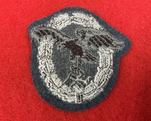 Luftwaffe Cloth Observer’s Badge