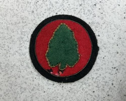 Army 24th Infantry Division Bullion Patch