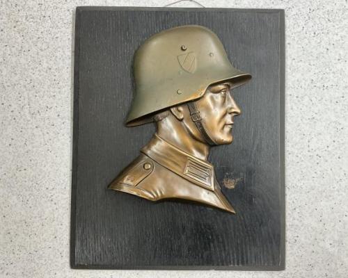 Soldier Profile Wall Plaque