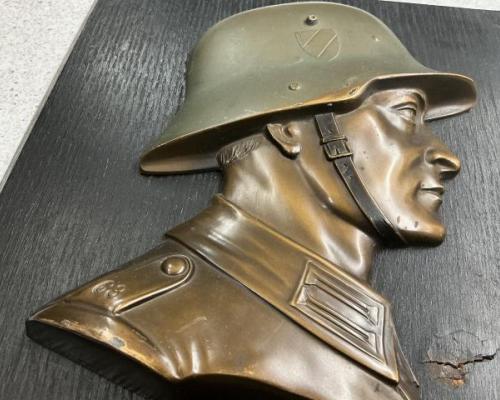 Soldier Profile Wall Plaque
