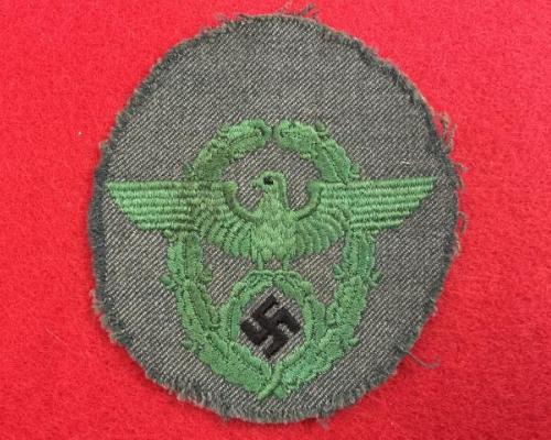 Police Schutzpolizei Sleeve Eagle