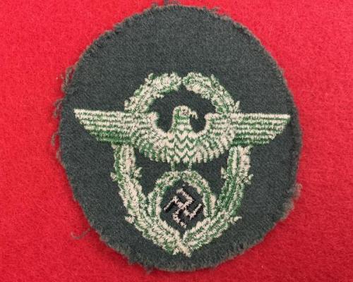 Police Schutzpolizei Sleeve Eagle