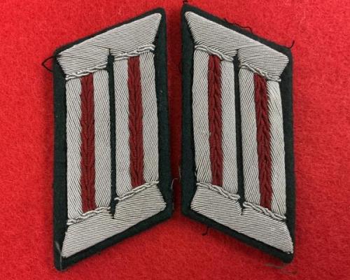Army Smoke Troop Officer Collar Tabs